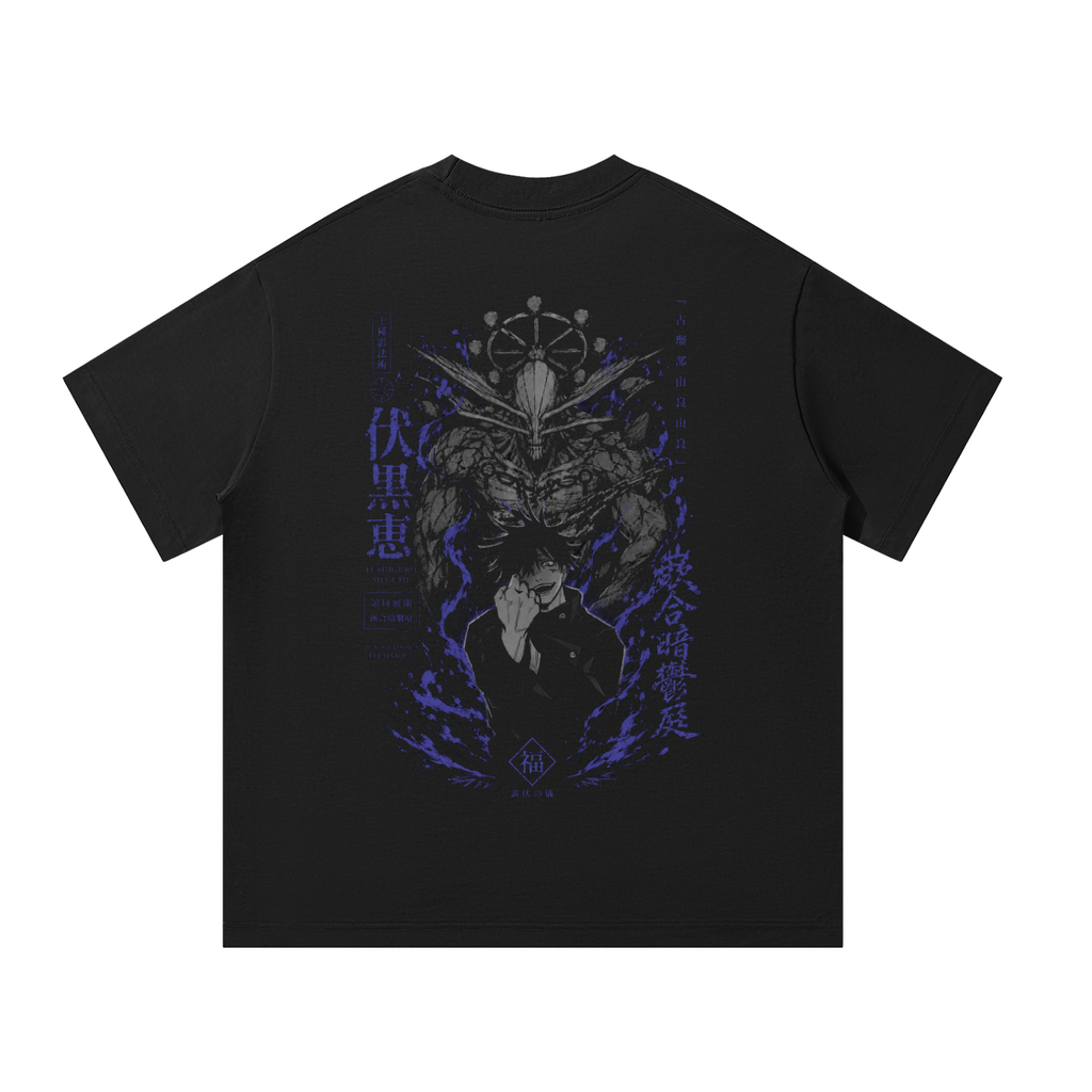 anime,jjk,megumi,mahoraga,graphic,tee
