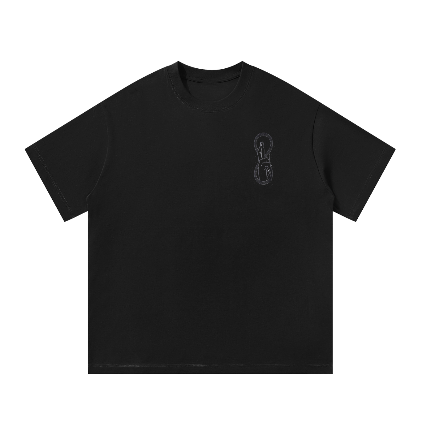 Gojo Satoru Blue Eyes White Oversize Tee