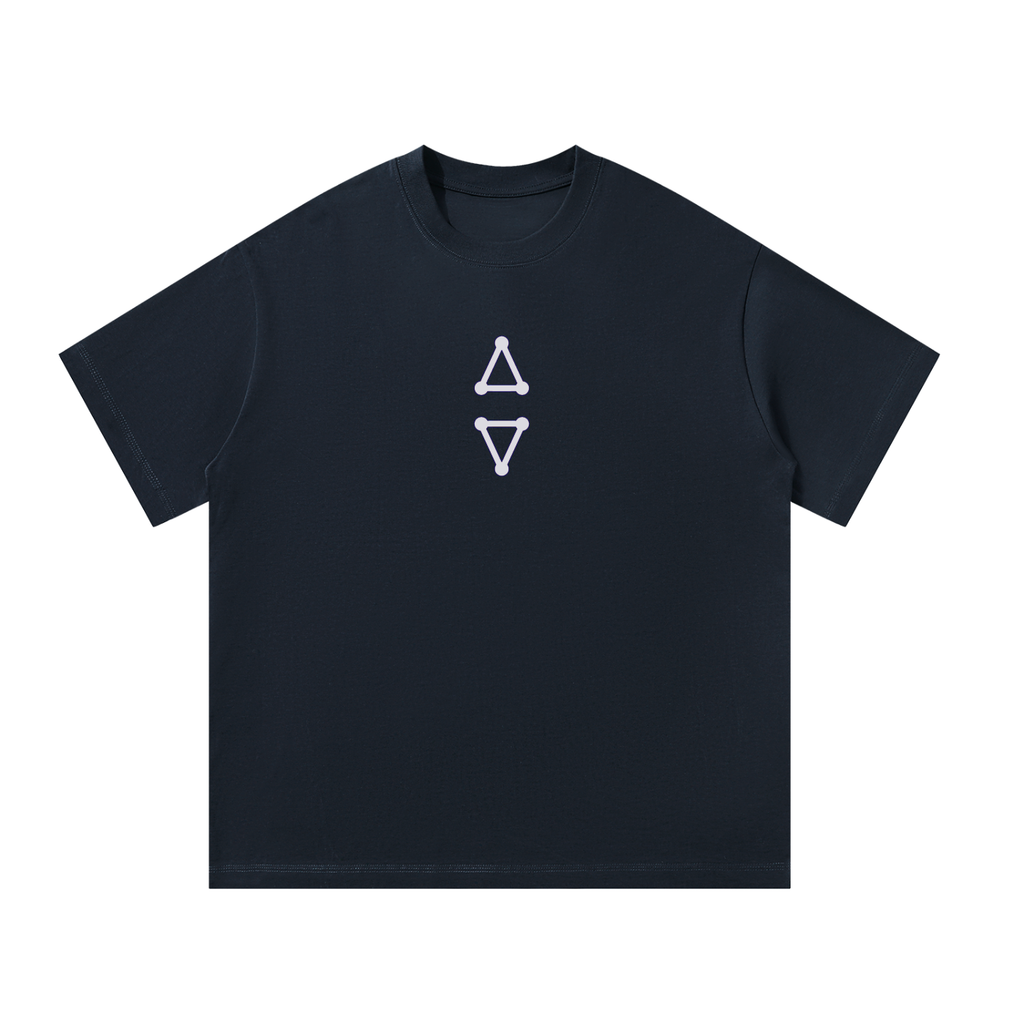 Megumi Navy Blue Oversize Tee
