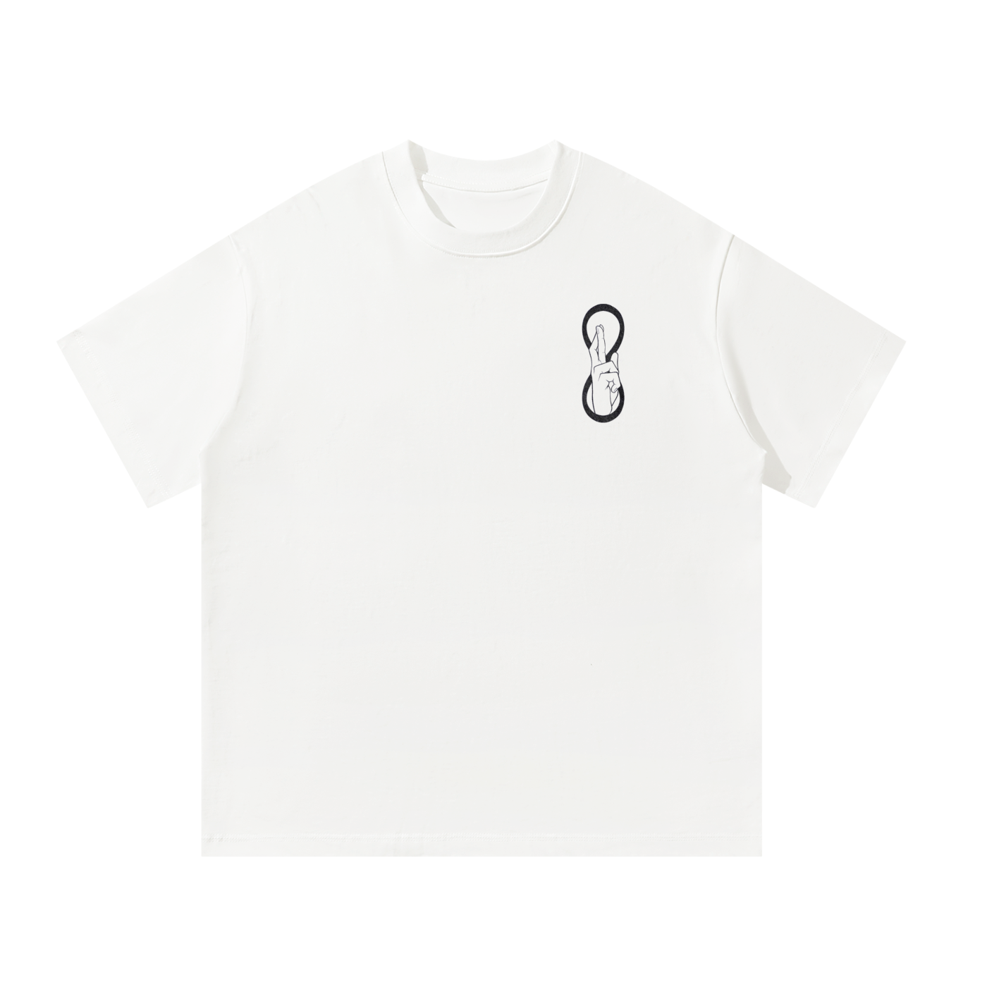 Gojo Satoru Blue Eyes White Oversize Tee